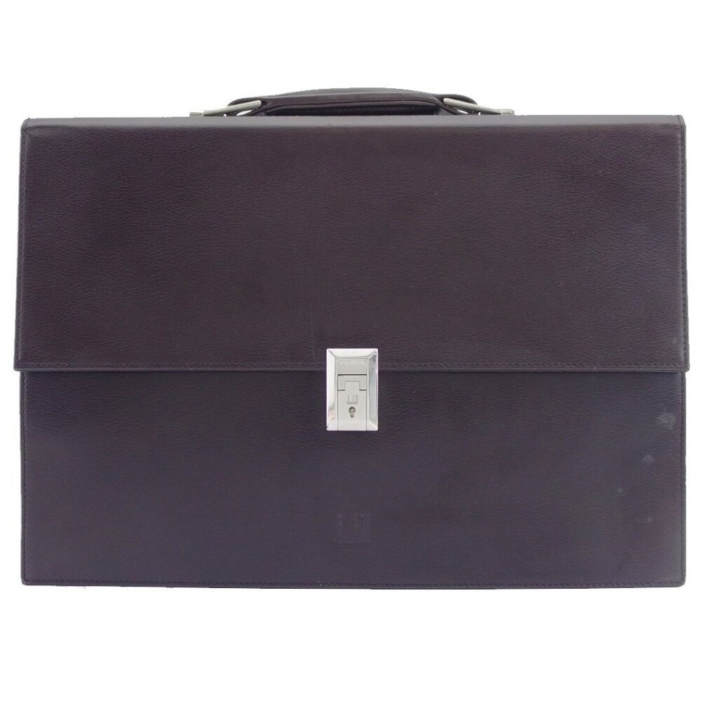 Dunhill Business bag Brown Women Authentic secondhand